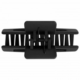 Краб для волос "Геометрия" 8,5 см, soft touch, чёрный MONTE VITA 457002