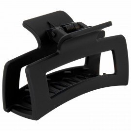 Краб для волос "Геометрия" 8,5 см, soft touch, чёрный MONTE VITA 457002