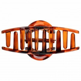 Краб для волос "Петелька", 8 см, глянцевый, черепаховый MONTE VITA 457008