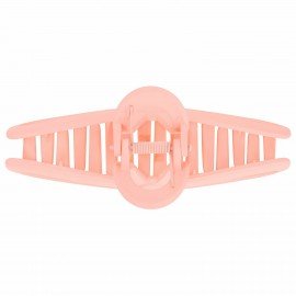Краб для волос "Бантик", 12,5 см, soft touch, розовый MONTE VITA 457011