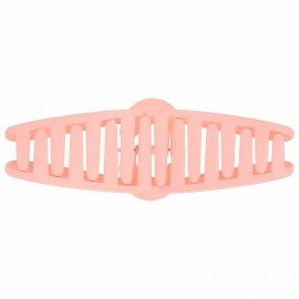 Краб для волос "Бантик", 12,5 см, soft touch, розовый MONTE VITA 457011