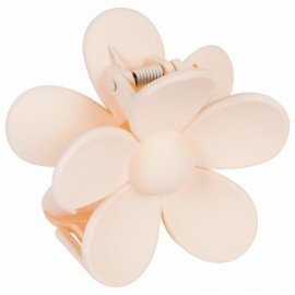 Краб для волос "Цветочек" 7,5 см, soft touch, АССОРТИ, MONTE VITA 457013