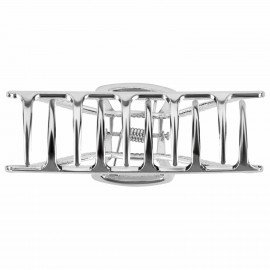 Краб для волос "Месяц", 7,8 см, серебристый MONTE VITA 457016