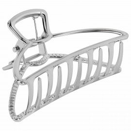 Краб для волос "Месяц", 7,8 см, серебристый MONTE VITA 457016