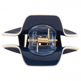 Краб для волос "Сундучок" 6 см, темно-синий, MONTE VITA 457022