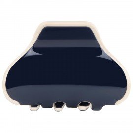 Краб для волос "Сундучок" 6 см, темно-синий, MONTE VITA 457022