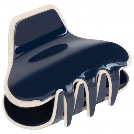 Краб для волос "Сундучок" 6 см, темно-синий, MONTE VITA 457022