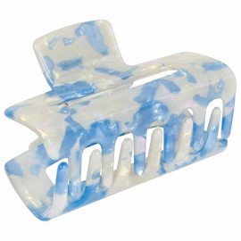 Краб для волос "Геометрия" 6 см, бежево-розовый MONTE VITA 457023