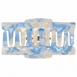 Краб для волос "Геометрия" 6 см, бежево-розовый MONTE VITA 457023