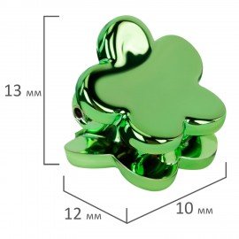 Крабы для волос НАБОР 8 шт, 1 см, зеркальный MONTE VITA 457030