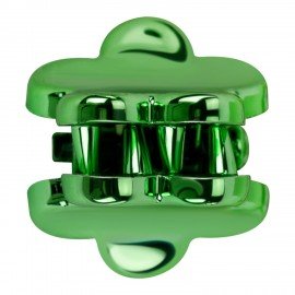 Крабы для волос НАБОР 8 шт, 1 см, зеркальный MONTE VITA 457030