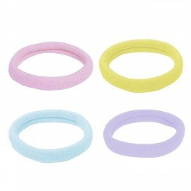 Набор для волос 12шт: 8 резинок + 4 краба, пастельные цвета, MONTE VITA 457034