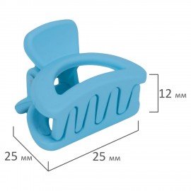 Набор для волос 12шт: 8 резинок + 4 краба, пастельные цвета, MONTE VITA 457034