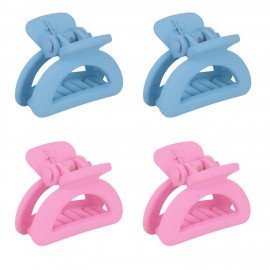 Набор для волос 12шт: 8 резинок + 4 краба, пастельные цвета, MONTE VITA 457034