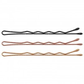 Невидимки для волос НАБОР 30 шт, 5 см, разные цвета MONTE VITA 457100