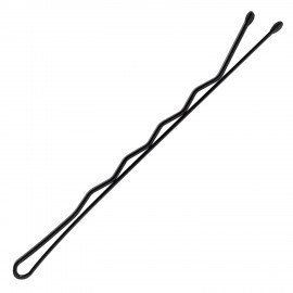 Невидимки для волос НАБОР 50 шт, 5 см, черный MONTE VITA 457101