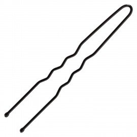 Шпильки для волос НАБОР 20 шт, 6 см, чёрный MONTE VITA 457103