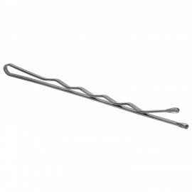 Невидимки для волос НАБОР 20 шт, 5,5 см, серебристый MONTE VITA 457105