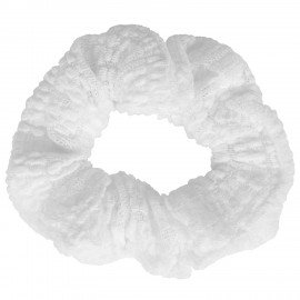 Резинка для волос 3*22 см, скранч, белый, MONTE VITA 457121