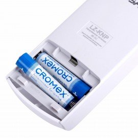 Батарейки алкалиновые "мизинчиковые" КОМПЛЕКТ 2 шт., CROMEX Alkaline, AAA (LR03, 24А), блистер, 457129