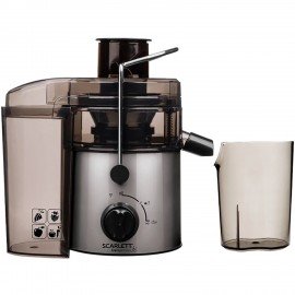 Соковыжималка SCARLETT SC-JE50S18, 800Вт, стакан 0,6л, емкость жмыха 1л, пластик, ста