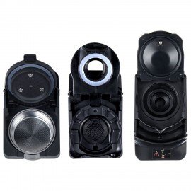 Кофемашина капсульная 3 в 1 для молотого кофе и капсул DOLCE GUSTO и NESPRESSO, SONNEN CM510B, 1450 Вт, 0,6 л, бежевая, 457338