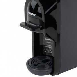 Кофемашина капсульная 3 в 1 для молотого кофе и капсул DOLCE GUSTO и NESPRESSO, SONNEN CM510G,1450 Вт, 0,6 л, графит, 457339