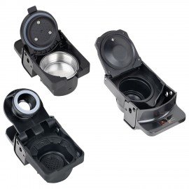 Кофемашина капсульная 3 в 1 для молотого кофе и капсул DOLCE GUSTO и NESPRESSO, SONNEN CM510G,1450 Вт, 0,6 л, графит, 457339