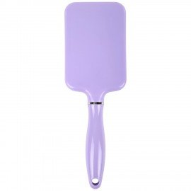 Расческа для волос массажная, широкая, 24,5х8,5 см, фиолетовая MONTE VITA, 457419