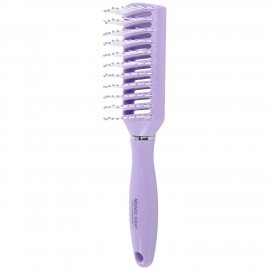 Расческа для волос скелетная, 23х4,5 см, продувная, фиолетовая/черная MONTE VITA, 457420