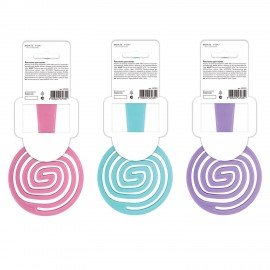 Расческа для волос массажная 18х8 см, цвета АССОРТИ MONTE VITA, 457423