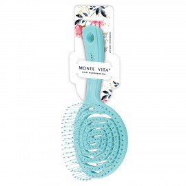 Расческа для волос массажная 18х8 см, цвета АССОРТИ MONTE VITA, 457423