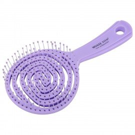 Расческа для волос массажная 18х8 см, цвета АССОРТИ MONTE VITA, 457423