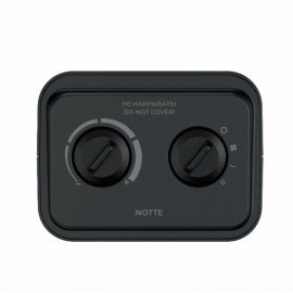 Тепловентилятор ROYAL CLIMA RFH-N1500DC-BL, 1500 Вт, 3 режима работы, черный, НС-1517390