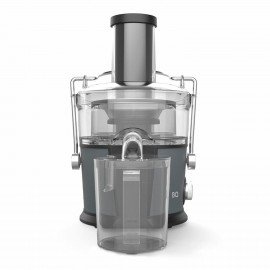 Соковыжималка BQ (БИ-КЬЮ) J1008, 1200 Вт, стакан 1,1 л, емкость жмыха 0,9 л, металл, серый, 86196937