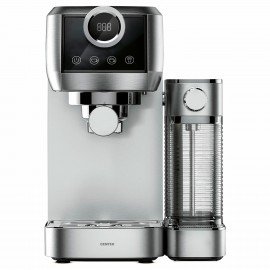 Кофеварка рожковая CENTEK CT-1170, 1350 Вт, объем 1,3 л, 20 бар, автоматический капучинатор, серая