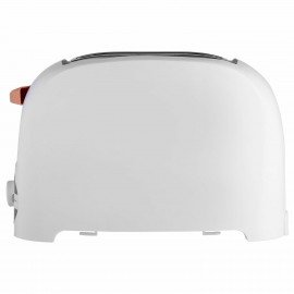 Тостер CENTEK CT-1420, 750 Вт, 2 тоста, 7 режимов, пластик, белый