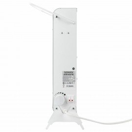 Обогреватель-конвектор SONNEN MINI-1500.2, 1500 Вт, вешалка, Х-образный нагревательный элемент, белый, сделано в России, 457631