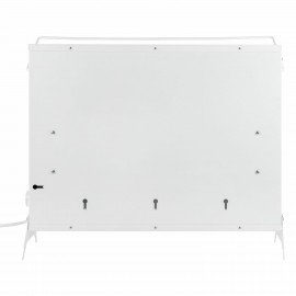 Обогреватель-конвектор SONNEN MINI-1500.2, 1500 Вт, вешалка, Х-образный нагревательный элемент, белый, сделано в России, 457631