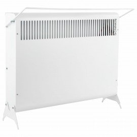 Обогреватель-конвектор SONNEN MINI-1500.2, 1500 Вт, вешалка, Х-образный нагревательный элемент, белый, сделано в России, 457631