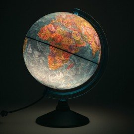 Глобус интерактивный + очки VR, политический / звездного неба GLOBEN, 25 см, подсветкой, INT12500308