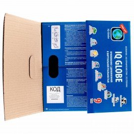 Глобус интерактивный + очки VR, политический / звездного неба GLOBEN, 25 см, подсветкой, INT12500308