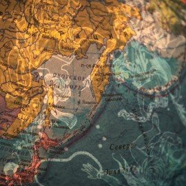 Глобус политический / звездного неба GLOBEN, 25 см, с подсветкой, Ке012500278