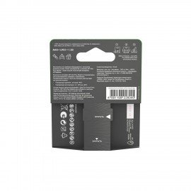 Батарейки КОМПЛЕКТ 2 шт., GP Ultra Plus G-Tech, AAA (LR03), алкалиновые, мизинчиковые, 24AUPA21-2CRSB2