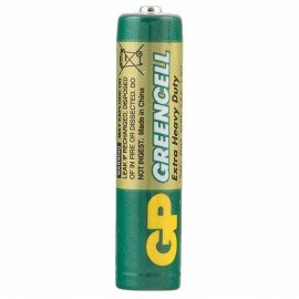Батарейки КОМПЛЕКТ 4 шт., GP GreenCell AAA (R03, 24G), солевые, мизинчиковые, блистер, 24G-2CR4