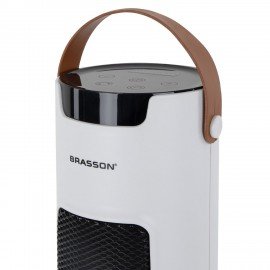 Тепловентилятор колонный керамический BRASSON BTH-26GR, 2000Вт, сенсорное управление, пульт ДУ, 3 режима работы, таймер, 457782