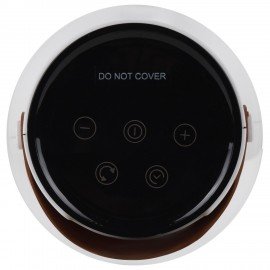 Тепловентилятор колонный керамический BRASSON BTH-26GR, 2000Вт, сенсорное управление, пульт ДУ, 3 режима работы, таймер, 457782