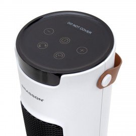 Тепловентилятор колонный керамический BRASSON BTH-26GR, 2000Вт, сенсорное управление, пульт ДУ, 3 режима работы, таймер, 457782