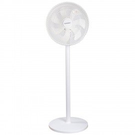 Вентилятор напольный SONNEN FT-L501, 60Вт, 45см, 3 скорости, вращение на 70°, механическое управление, белый, 457785