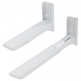 Кронштейн крепление для СВЧ нагрузка до 35 кг CROMEX K-112, регулировка до 42 см, бел, Код1 C